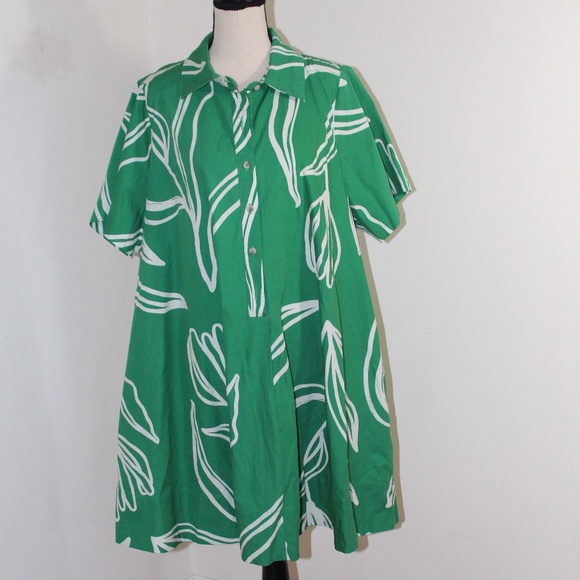 Anthropologie, The Pollie Short-Sleeve Swing Tunic Mini Dress - Picture 5 of 13